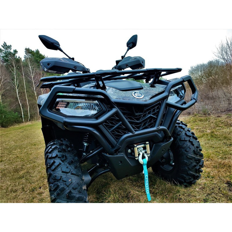 Front Bumper – CFMOTO CFORCE 400 / 500 on a wooded background.