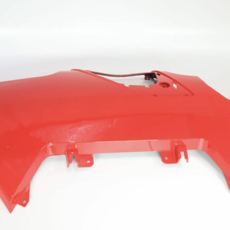 FRONT TOP COVER, FIRE RED