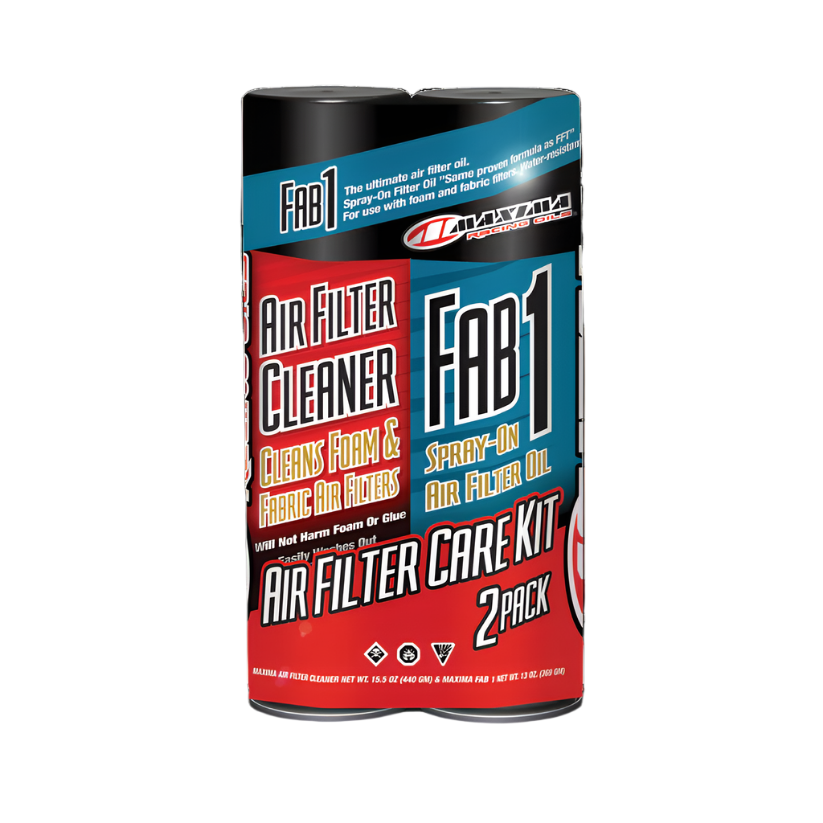 FAB1 Air Filter Care Kit 2-pack on a white background