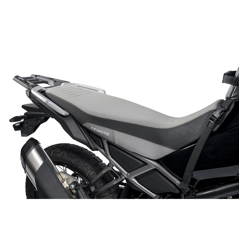 Ibex 450 Rally motorcycle Seat with black background