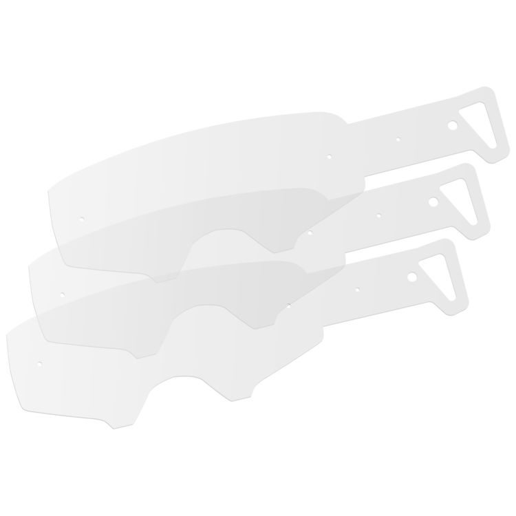 Leatt Velocity 6.5 laminated tear offs on a white background.