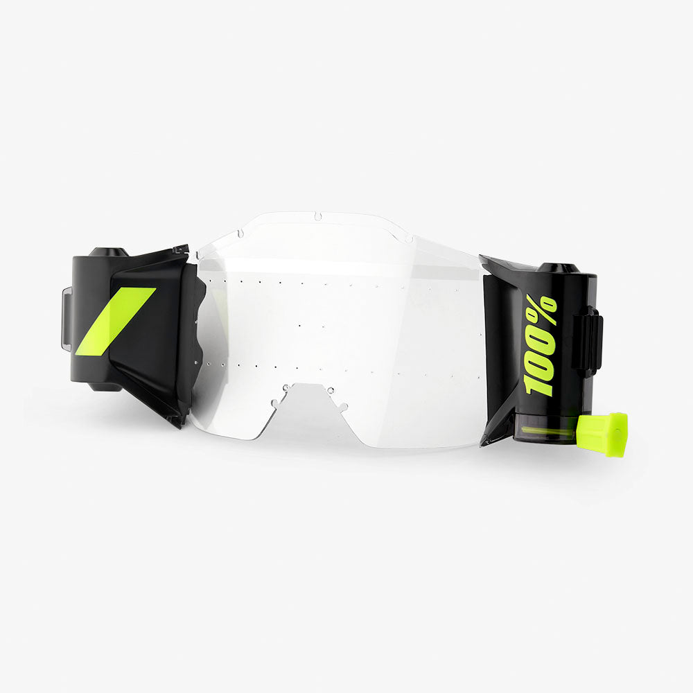 100% Accuri / Strata Forecast Roll-Off Film System on a white background