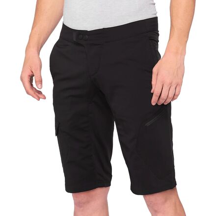 100% Ridecamp MTB Shorts on white background.