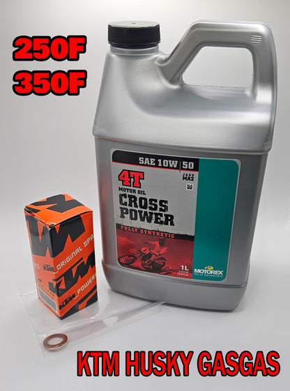 KTM/HUSQVARNA/GASGAS MOTOREX OIL CHANGE KIT 250F 350F