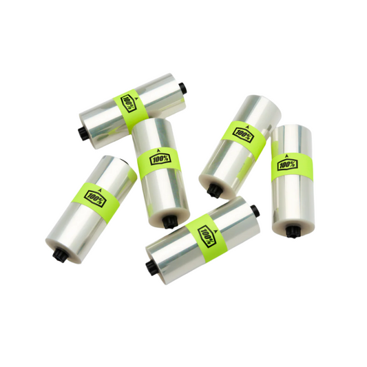 100% ARMEGA/Armetic FORECAST GOGGLE ROLL OFF FILM KIT 6PK
