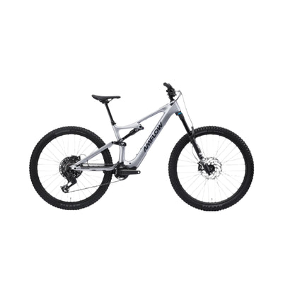 Mountain bike on a white background