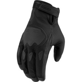 Black Hooligan CE Gloves on a white background.