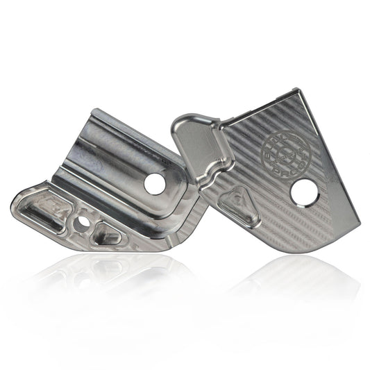 2012-2022 KTM, 2014-2022 Husqvarna, 2021-2023 GASGAS linkage guard, shock clevis and linkage protection, lightweight, machined drainage hole, quick 3-minute installation