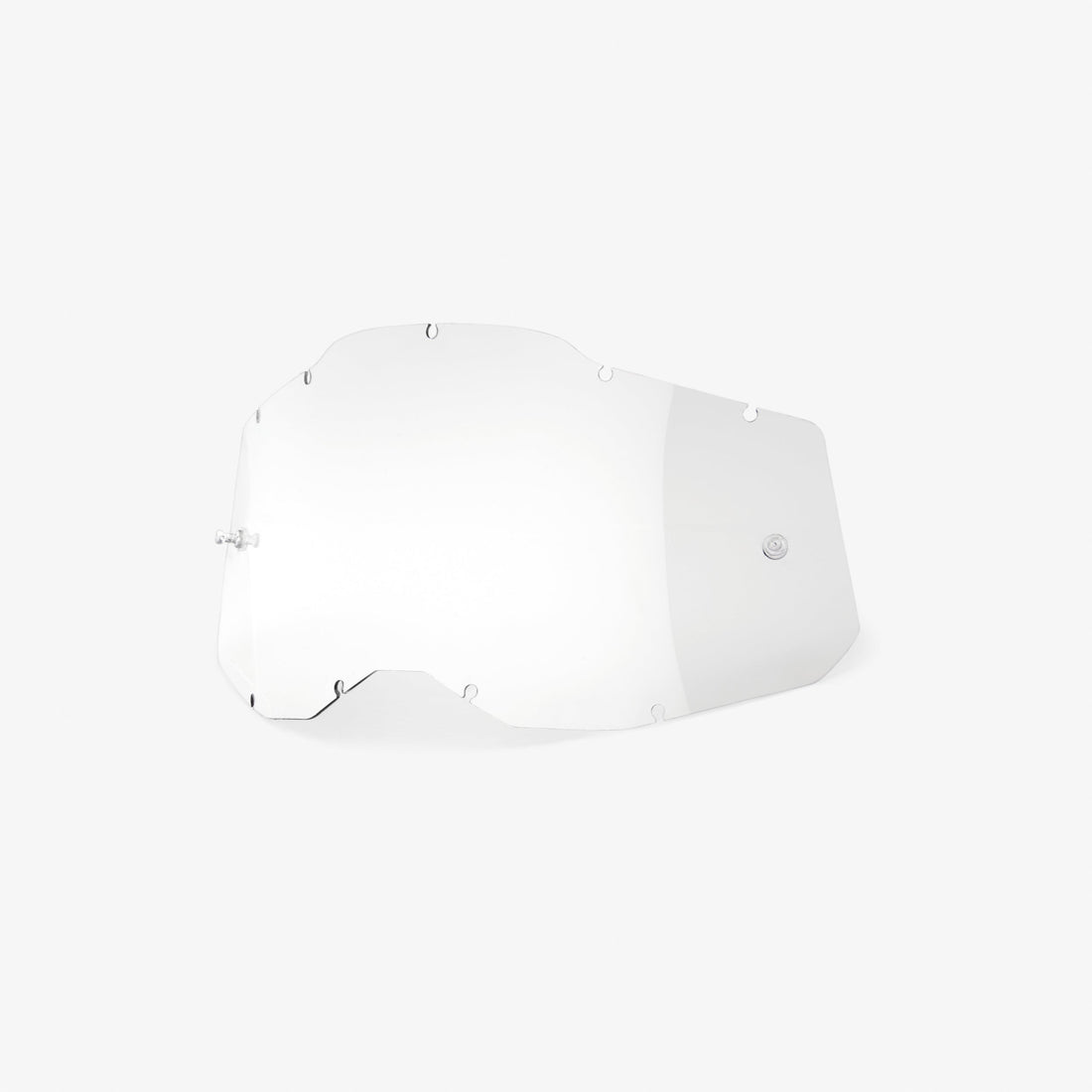 Clear 100% Accuri2 / Racecraft2 / Strata2 Single-Layer Lens on a white background.