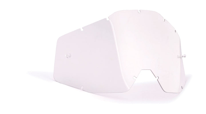 FMF PowerCore / PowerBomb Goggle Clear Lens on a white background.