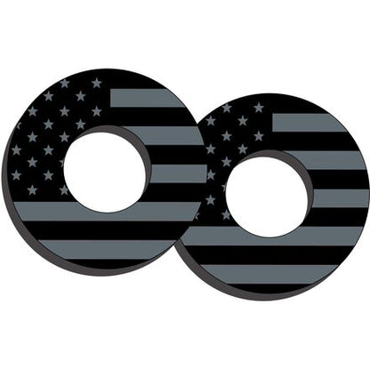 Factory Effects Donut Grips Black Flags