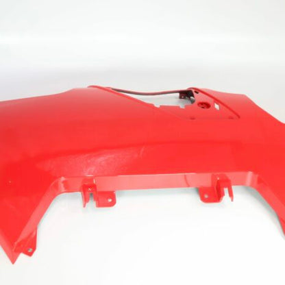 FRONT TOP COVER, FIRE RED