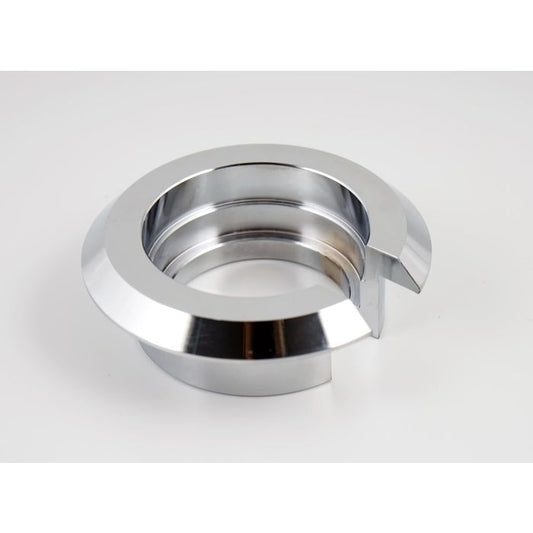 Chrome metal component on a white background-Ibex 800