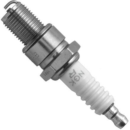 NGK BR10EG Spark plug on a white background