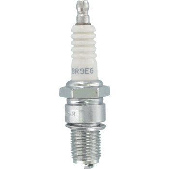 NGK BR9EG Spark Plug on a white background
