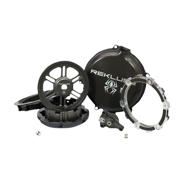 Rekluse clutch kit with a white background