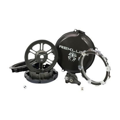 Rekluse clutch kit with a white background