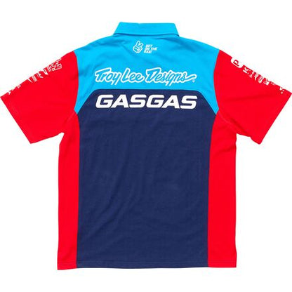 TLD GasGas Team Pit Shirt on a white background.