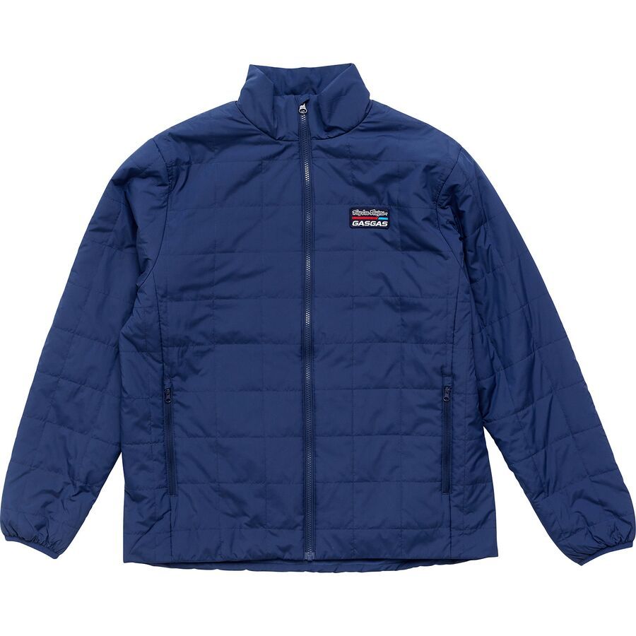 TLD GasGas Team Puff Jacket on a white background