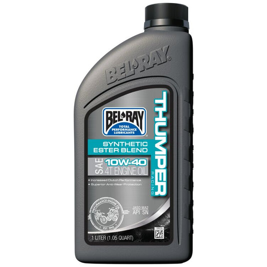 BEL RAY THUMPER SYNTHETIC ESTER BLEND 4T ENGINE OIL
