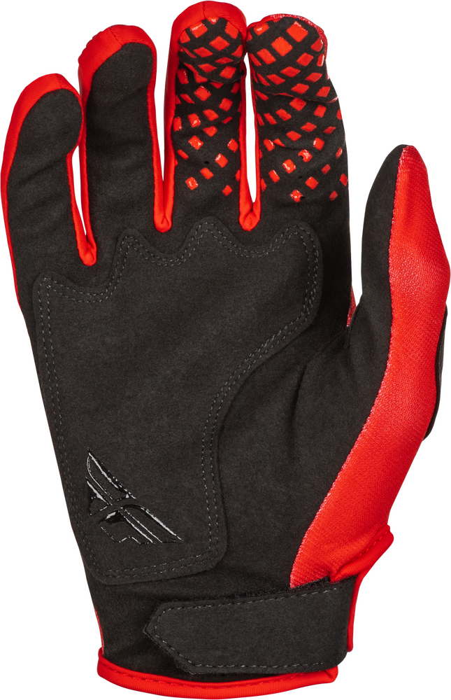 FLY RACING KINETIC CENTER GLOVES RED/BLACK