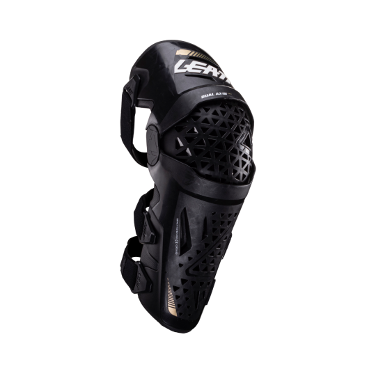 LEATT KNEE & SHIN GUARD DUAL AXIS PRO BLACK