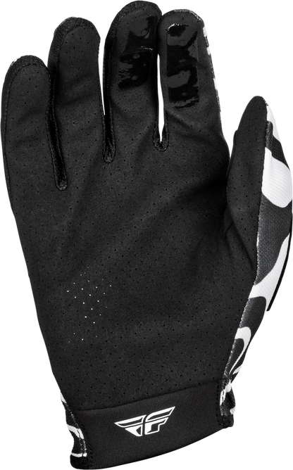 FLY RACING LITE GLOVES ABYSS WHITE/BLACK