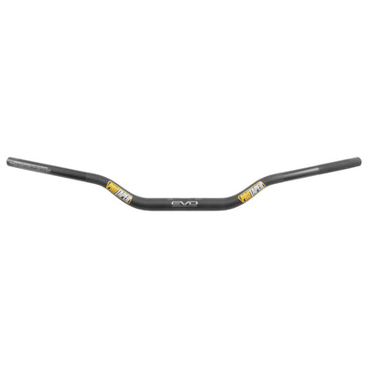 grey ProTaper EVO 1 1/8" Handlebars on white back ground.