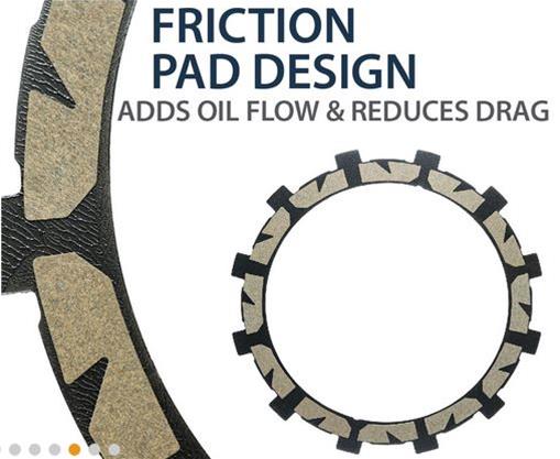 Rekluse friction plate with a white background