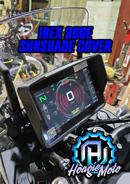 2025-2026 CFMoto Ibex 800E 8" MMI Display Sun Shade Speedometer Visor Slip-On