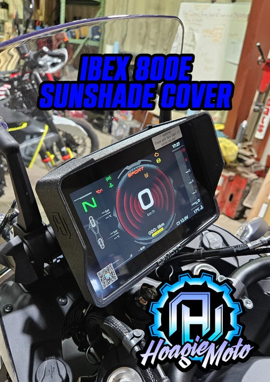 2025-2026 CFMoto Ibex 800E 8" MMI Display Sun Shade Speedometer Visor Slip-On