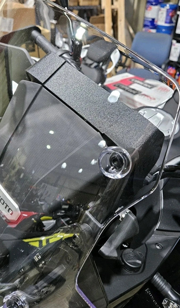 2025-2026 CFMoto Ibex 800E 8" MMI Display Sun Shade Speedometer Visor Slip-On