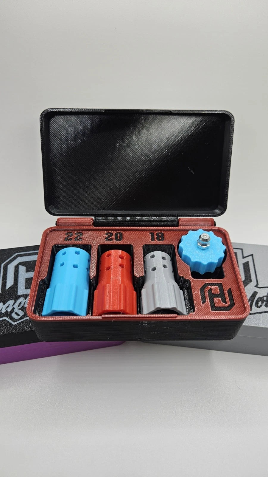 Swingarm & Linkage Bearing Grease Tool Kit 18mm 20mm 22mm Dirt Bike