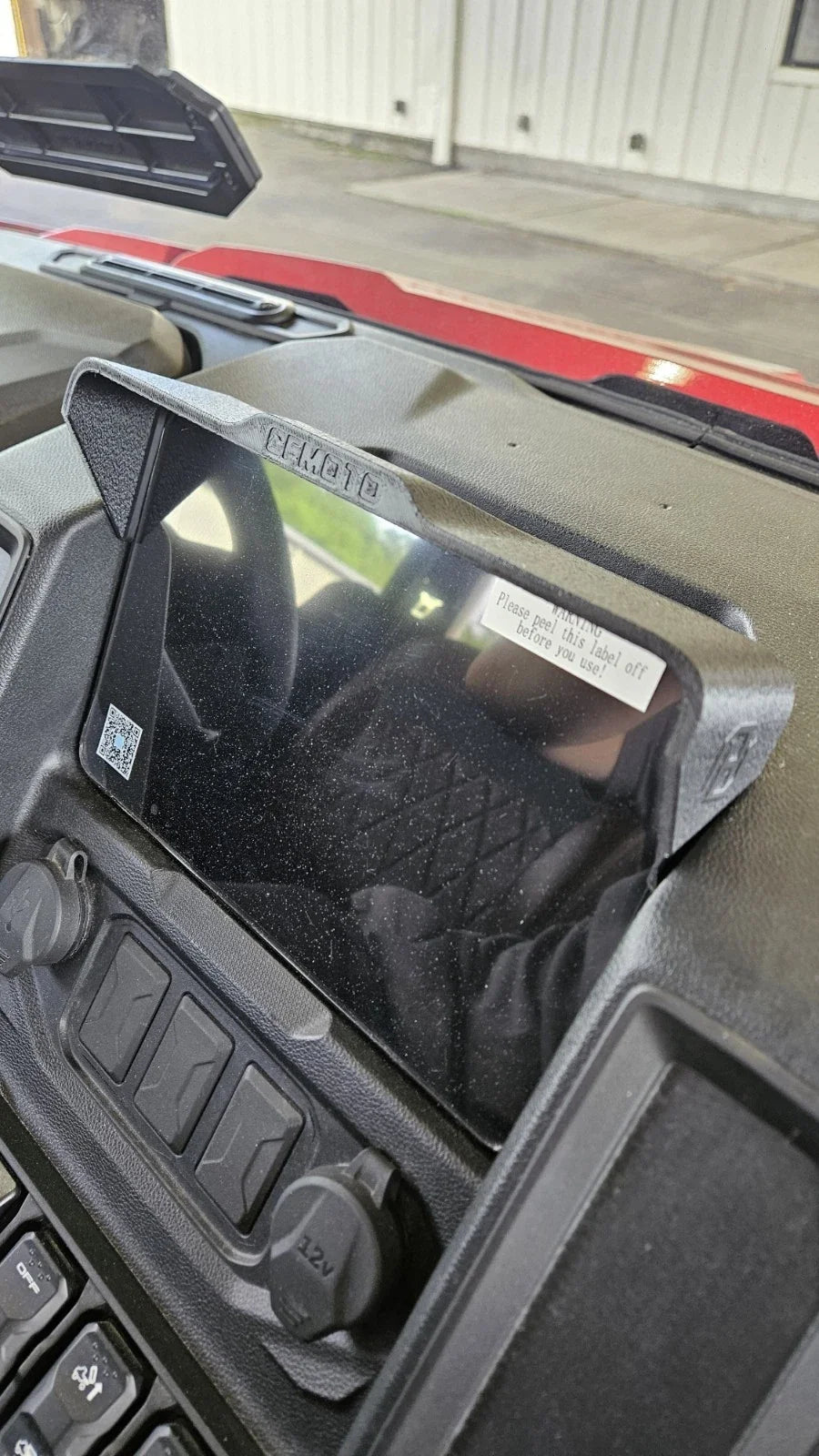 CFMOTO U10 Pro LCD Sun Shade – Flat-Top Display (2025–2026)